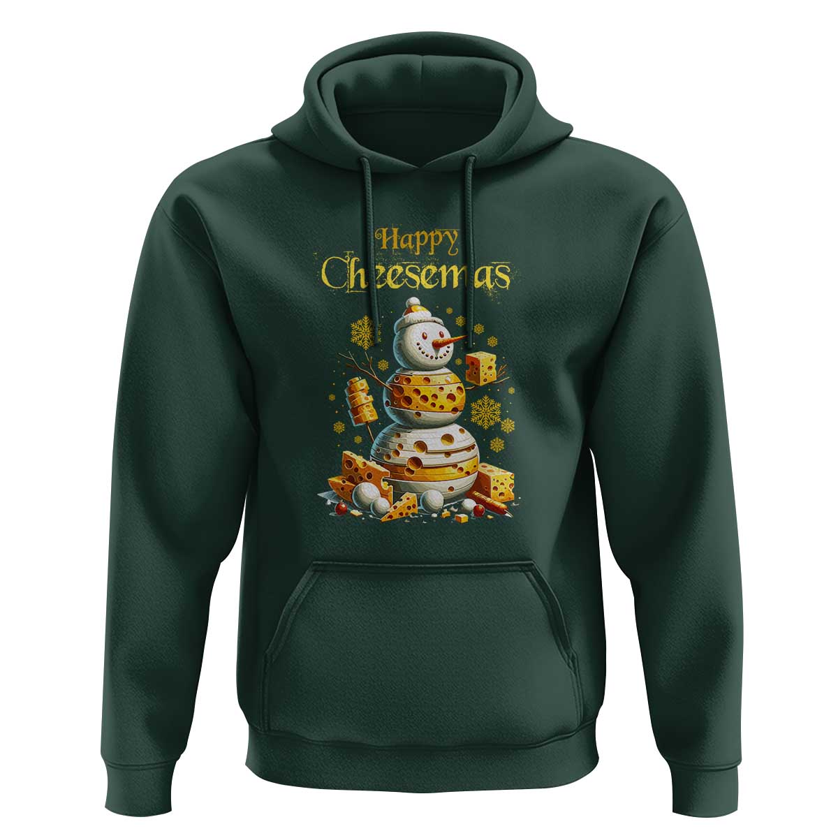 Christmas Cheese Lover Hoodie Happy Cheesemas Merry Xmas