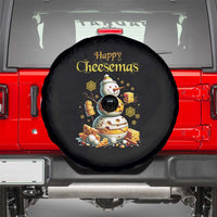 Christmas Cheese Lover Spare Tire Cover Happy Cheesemas Merry Xmas