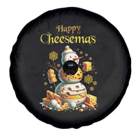 Christmas Cheese Lover Spare Tire Cover Happy Cheesemas Merry Xmas
