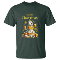 Christmas Cheese Lover T Shirt Happy Cheesemas Merry Xmas - Wonder Print Shop