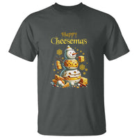 Christmas Cheese Lover T Shirt Happy Cheesemas Merry Xmas - Wonder Print Shop