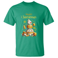 Christmas Cheese Lover T Shirt Happy Cheesemas Merry Xmas - Wonder Print Shop