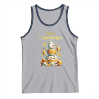 Christmas Cheese Lover Tank Top Happy Cheesemas Merry Xmas