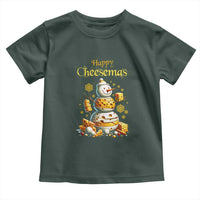 Christmas Cheese Lover Toddler T Shirt Happy Cheesemas Merry Xmas