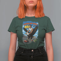 Patriotic Americana Speed Legend 16 Tribute T Shirt For Women American Hero Bald Eagle Speedway Memorial - Wonder Print Shop