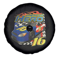 Vintage Americana Speed Legend 16 Tribute Spare Tire Cover American Hero #16 Stock Car Memorial - Wonder Print Shop