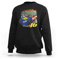 Vintage Americana Speed Legend 16 Tribute Sweatshirt American Hero #16 Stock Car Memorial - Wonder Print Shop