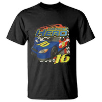 Vintage Americana Speed Legend 16 Tribute T Shirt American Hero #16 Stock Car Memorial - Wonder Print Shop