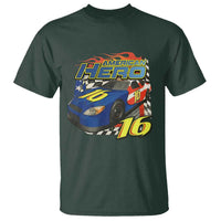 Vintage Americana Speed Legend 16 Tribute T Shirt American Hero #16 Stock Car Memorial - Wonder Print Shop