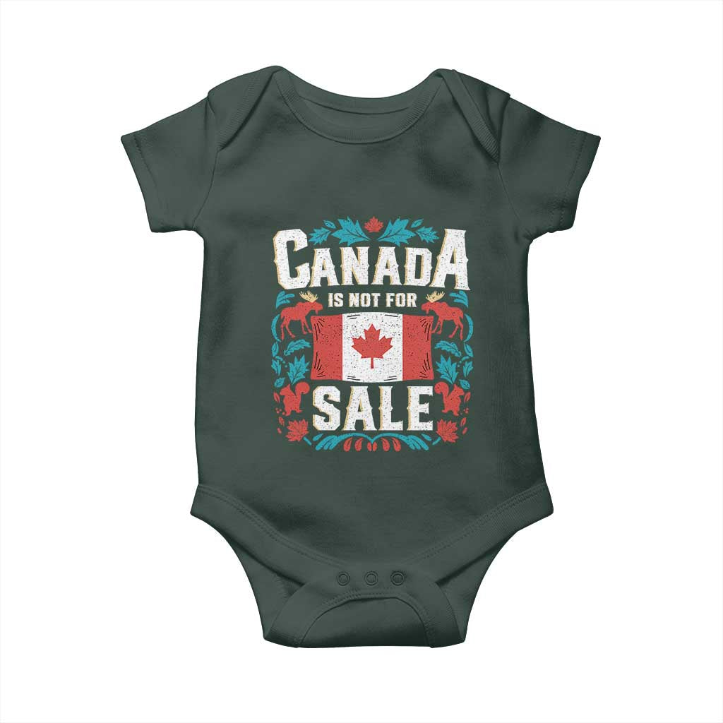 Canada Is Not For Sale Baby Onesie