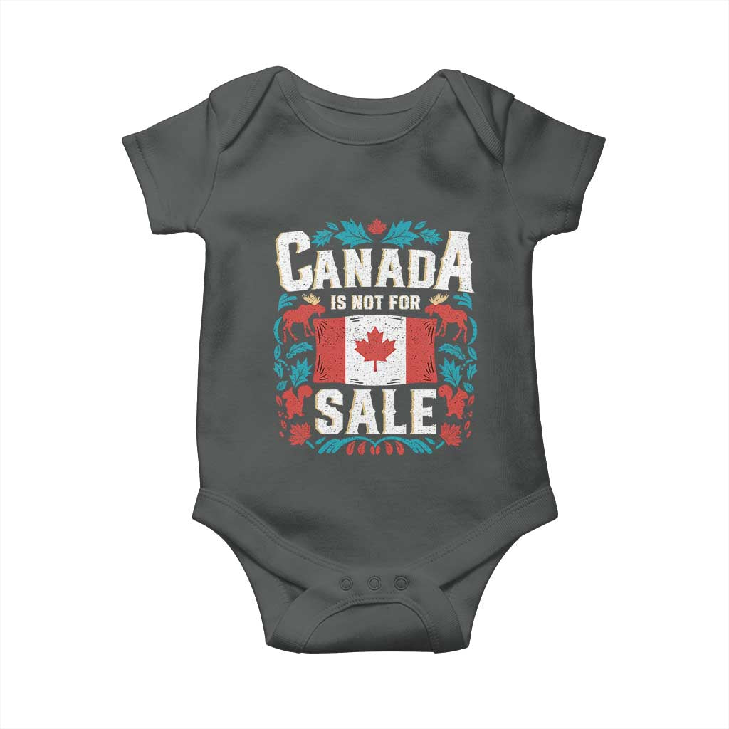 Canada Is Not For Sale Baby Onesie