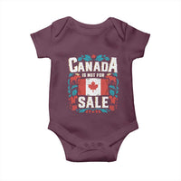 Canada Is Not For Sale Baby Onesie