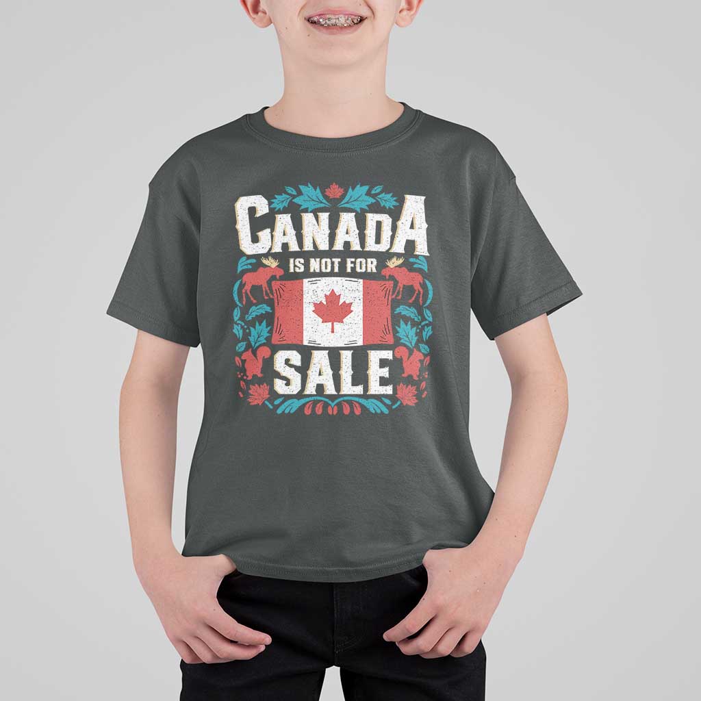 Canada Is Not For Sale T Shirt For Kid