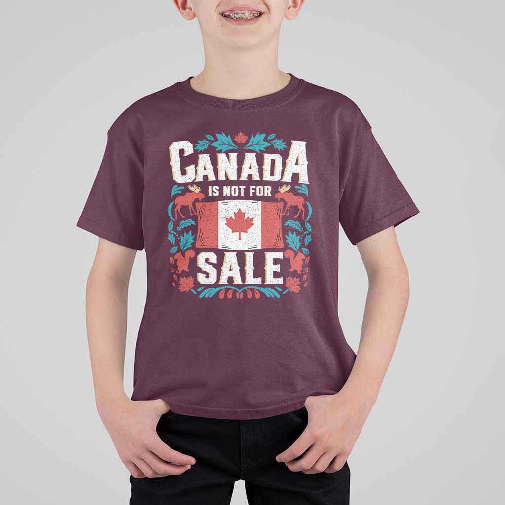 Canada Is Not For Sale T Shirt For Kid