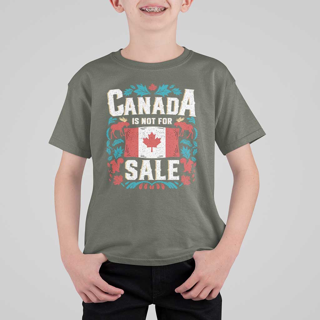 Canada Is Not For Sale T Shirt For Kid