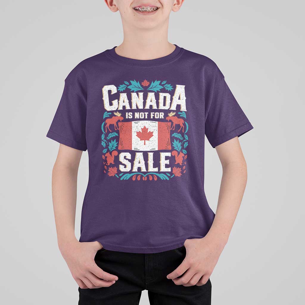 Canada Is Not For Sale T Shirt For Kid