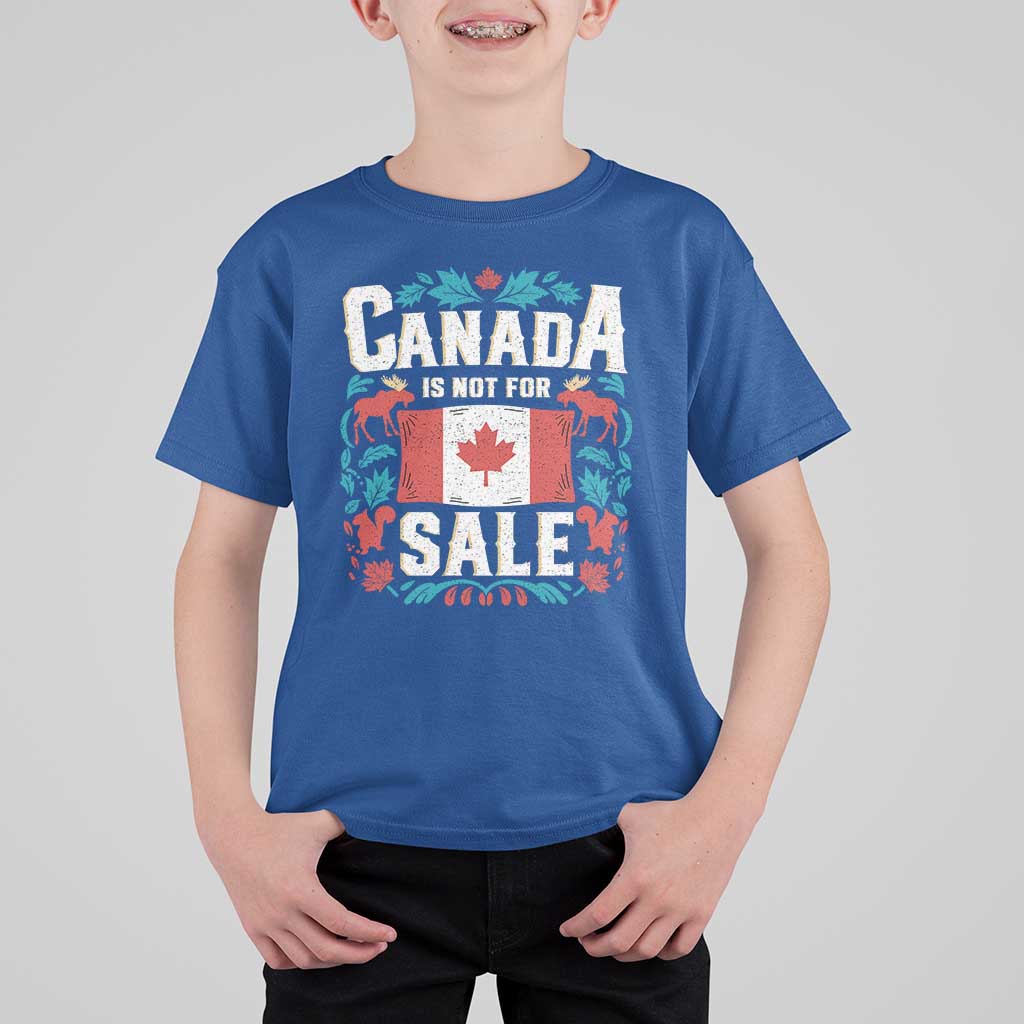 Canada Is Not For Sale T Shirt For Kid