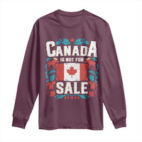 Canada Is Not For Sale Long Sleeve Shirt