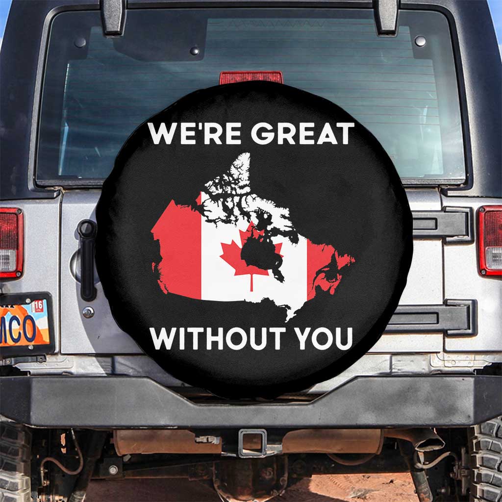 Canada Is Not For Sale Spare Tire Cover 51st State Not For Sale We’re Great Without You