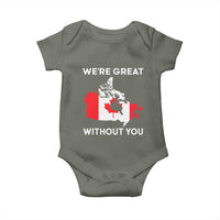 Canada Is Not For Sale Baby Onesie 51st State Not For Sale We’re Great Without You