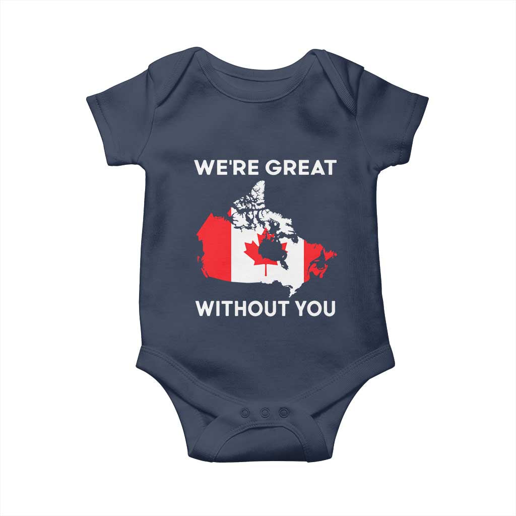 Canada Is Not For Sale Baby Onesie 51st State Not For Sale We’re Great Without You