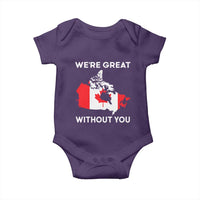 Canada Is Not For Sale Baby Onesie 51st State Not For Sale We’re Great Without You