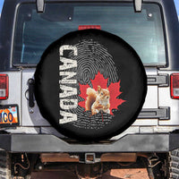 Canada Pride Spare Tire Cover Maple Leaf Squirrel Canadian Roots