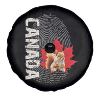 Canada Pride Spare Tire Cover Maple Leaf Squirrel Canadian Roots