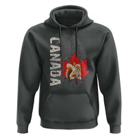 Canada Pride Hoodie Maple Leaf Squirrel Canadian Roots
