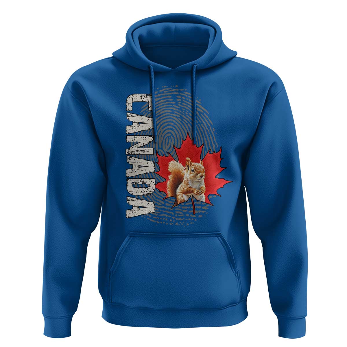 Canada Pride Hoodie Maple Leaf Squirrel Canadian Roots