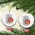 Canada Pride Ceramic Ornament Maple Leaf Squirrel Canadian Roots - Wonder Print Shop