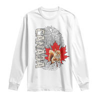 Canada Pride Long Sleeve Shirt Maple Leaf Squirrel Canadian Roots