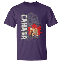 Canada Pride T Shirt Maple Leaf Squirrel Canadian Roots