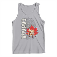 Canada Pride Tank Top Maple Leaf Squirrel Canadian Roots