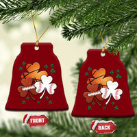 Football Basketball Baseball Shamrock Ceramic Ornament Happy St Patricks Day Sport Lover - Wonder Print Shop