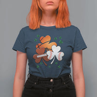 Football Basketball Baseball Shamrock T Shirt For Women Happy St Patricks Day Sport Lover