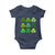 Funny St Patricks Day Skibi Rizz Baby Onesie No Cap