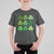 Funny St Patricks Day Skibi Rizz T Shirt For Kid No Cap
