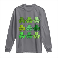 Funny St Patricks Day Skibi Rizz Long Sleeve Shirt No Cap