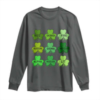 Funny St Patricks Day Skibi Rizz Long Sleeve Shirt No Cap