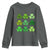 Funny St Patricks Day Skibi Rizz Youth Sweatshirt No Cap