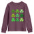 Funny St Patricks Day Skibi Rizz Youth Sweatshirt No Cap