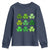 Funny St Patricks Day Skibi Rizz Youth Sweatshirt No Cap