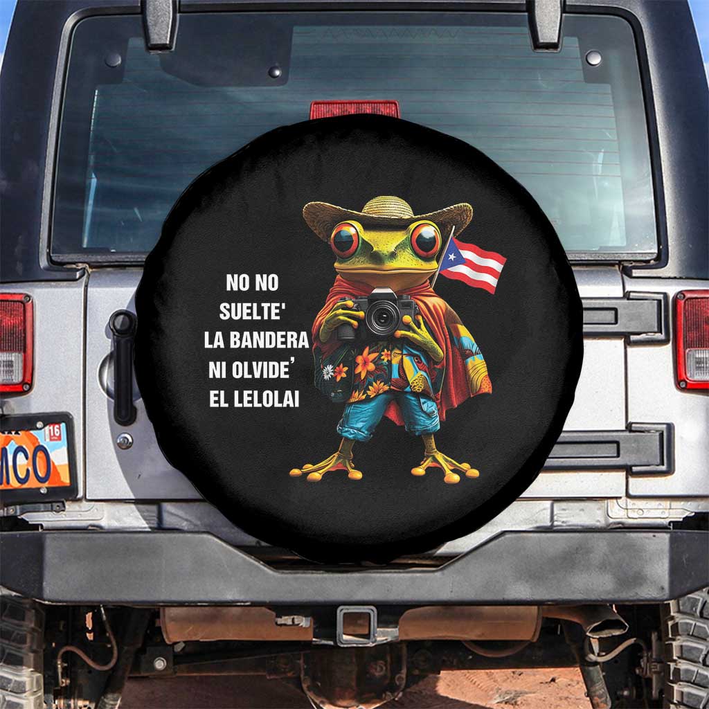 Puerto Rico Coqui' Spare Tire Cover Debí Tirar Más Fotos