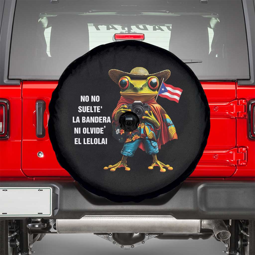 Puerto Rico Coqui' Spare Tire Cover Debí Tirar Más Fotos