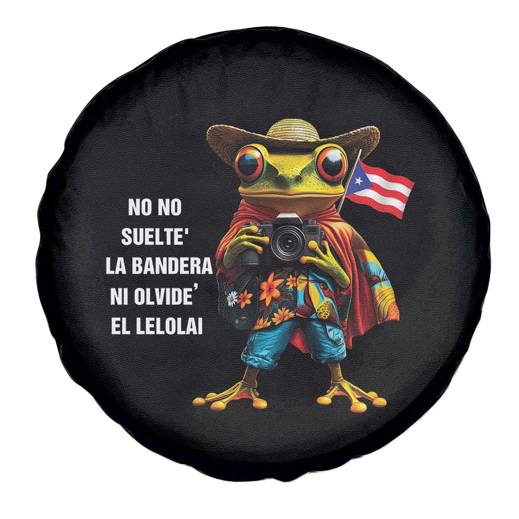 Puerto Rico Coqui' Spare Tire Cover Debí Tirar Más Fotos