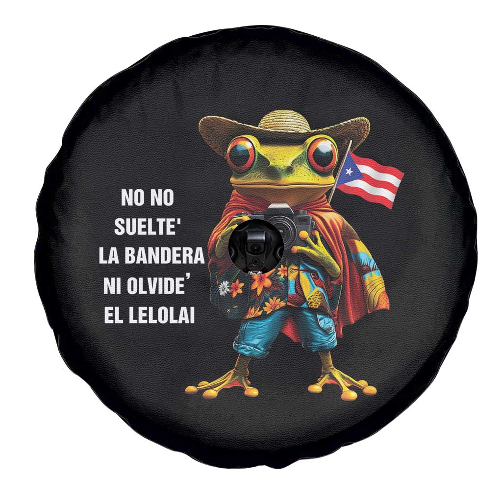 Puerto Rico Coqui' Spare Tire Cover Debí Tirar Más Fotos