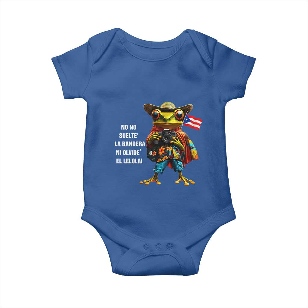 Puerto Rico Coqui' Baby Onesie Debí Tirar Más Fotos