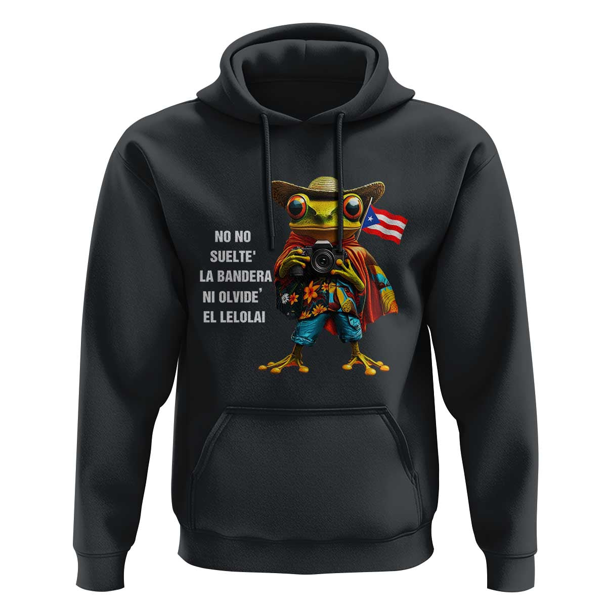 Puerto Rico Coqui' Hoodie Debí Tirar Más Fotos