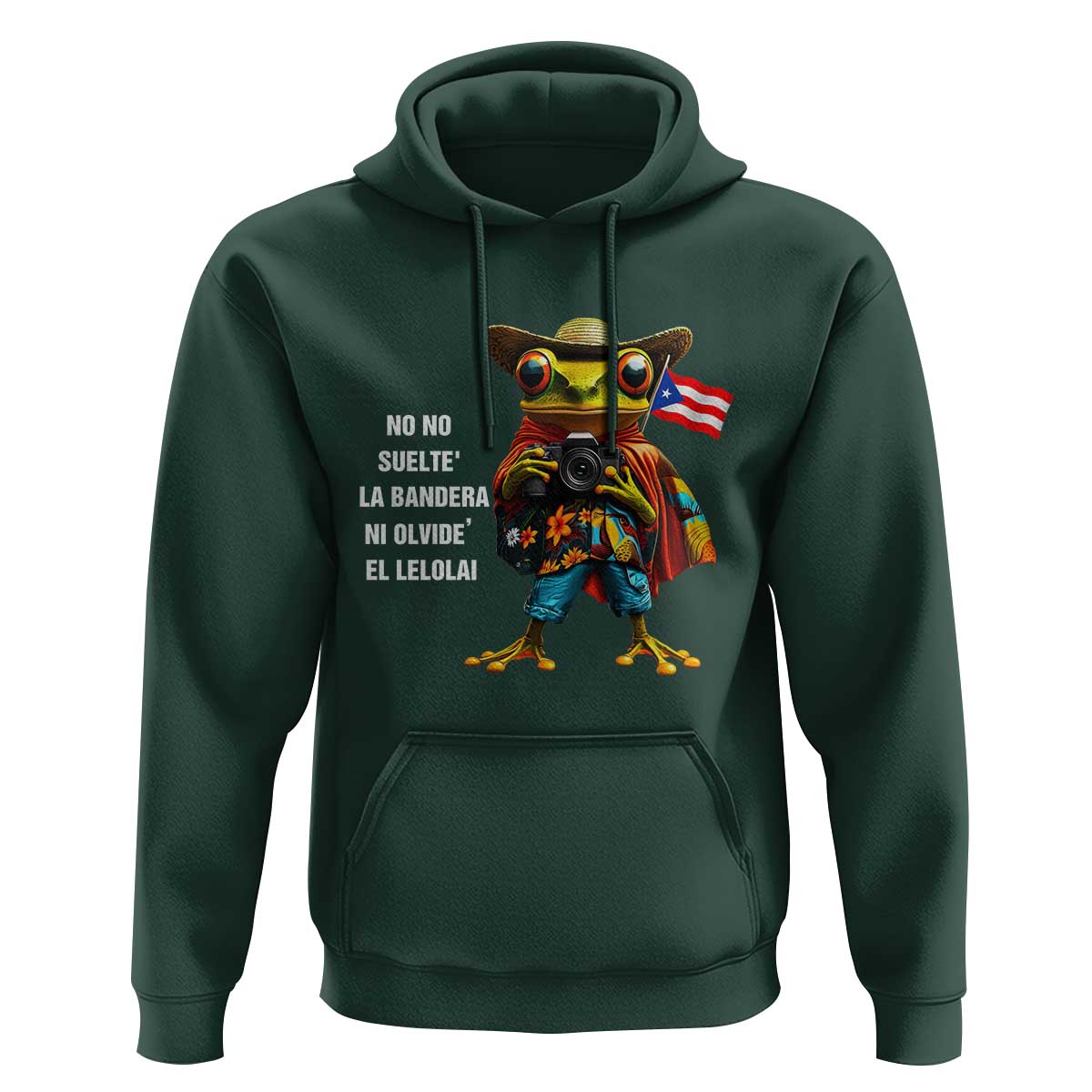 Puerto Rico Coqui' Hoodie Debí Tirar Más Fotos